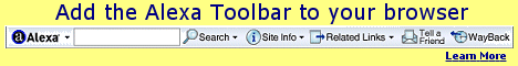 The Alexa Toolbar.  Don't surf the web without it.