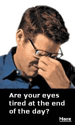 If you spend more than two hours per day in front of a computer screen, it's likely you will experience some degree of computer vision syndrome.