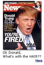 He's the man who has everything. Except for a good hair day. 