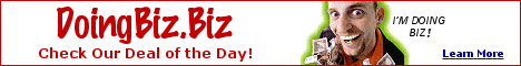 Drive business to your website at www.doingbiz.biz