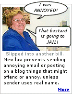 With all other problems solved, Congress passed a law prohibiting annoying email and blog postings.  Definition of what is ''annoying'' subject to broad interpretation.