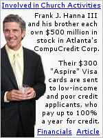 Pre-approved mailings promise help rebuilding credit, and anyone can get a $300 Aspire Visa card.  But, after an opening fee of $29, an annual fee of $150, and a monthly fee of $6.50, and 19.5% interest, late fees of $35 ...