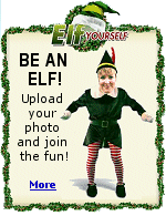 Upload your photo to this website, sponsored by Office Max, and become a dancing elf.