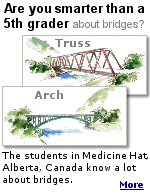 The students at Southview Community School in Medicine hat, Alberta know a lot more about bridges than you do. That is, until you visit their website.