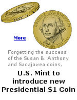 Want to make odds on the success of a another dollar coin that is barely discernible from a quarter?