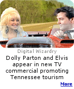 Using a clip from the 1967 movie ''Clambake'', and inserting Dolly Parton in the passenger seat of a Corvette convertible, Dolly Parton and Elvis are together again.