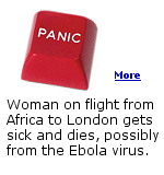 A woman on a flight from Africa to London vomited and died, scaring the hell out of the passengers and crew.