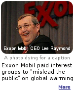 Taking a page from the tobacco industry play book, Exxon Mobil paid groups to mislead the public about climate concerns, and the science behind global warming.