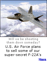 The U.S. Air Force is planning to sell some F-22A's to our allies.  Allies today, enemies tomorrow?