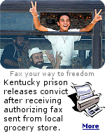 Officials mistakenly released a prisoner from a Kentucky facility after receiving a phony fax that ordered him freed, and it took them nearly two weeks to realize it.