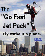 The Go Fast Jet Pack has been the vision of Troy Widgery since childhood memories of James Bond in Thunderball.