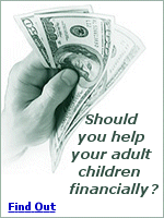 Most parents want to help their children when they need financial assistance, but sometimes it might not be a good idea.  Click here to learn more.