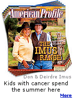Every summer, kids with cancer come to the 4,000 acre Imus cattle ranch in New Mexico to learn about life.