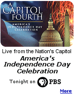 Don't miss the July 4th Concert on your local PBS station.