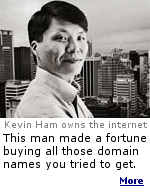 Al Gore may have invented the internet, but Kevin Ham owns it. Valuable domain names draw thousands of page views and make money from Google and Yahoo pay-per-click ads.