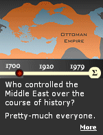 5000 years of Middle East history in 90 seconds. Who has controlled the Middle East over the course of history? Pretty much everyone. Egyptians, Turks, Jews, Romans, Arabs, Persians, Europeans...the list goes on. Who will control the Middle East today? That is a much bigger question.