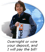 Click here to arrange a FedEx Pickup.
