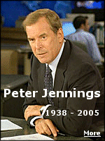 Peter Jennings - Dead at age 67 from lung cancer.