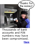 If you do not notify your bank promptly of unauthorized withdrawals from your account, the bank may hold you responsible for the first $500 taken.