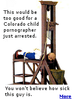 There are some pretty strange folks out there. This Colorado child pornographer is a very sick man.
