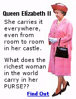 Buckingham Palace finally tells us why Queen Elizabeth II carries a purse, and what is in it. Click Here.