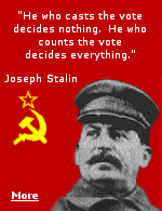 Stalin ruled the Soviet Union with an iron grip for 30 years.  He killed more Russians during WWII than Adolph Hitler did.