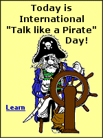 Click here and learn to speak like a Pirate!