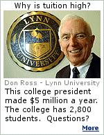 Many college presidents make over $1 million a year, some almost as much as the football coach.