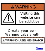 Create your own Warning Labels by clicking here.