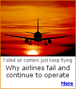 Why do airlines fail, and when they do, why do they keep on flying? Click here to find out.