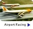 Two airliners do a little drag racing at the airport.